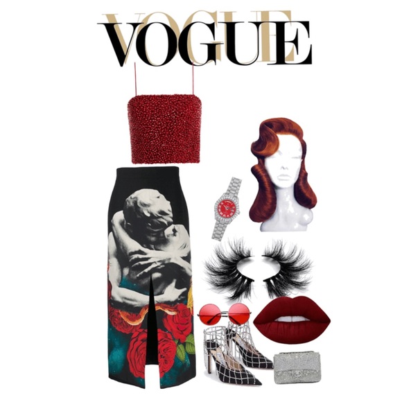 ALICE + OLIVIA Crystal Embellished Crop Top - Picture 10 of 17